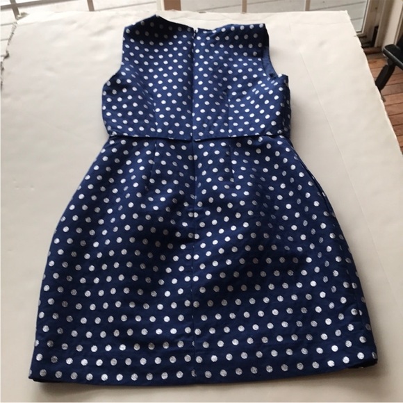 J. Crew Silver Dot Dress - Picture 10 of 12